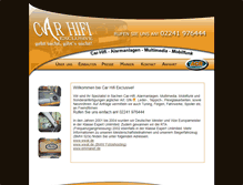 Tablet Screenshot of car-hifi-exclusive.de